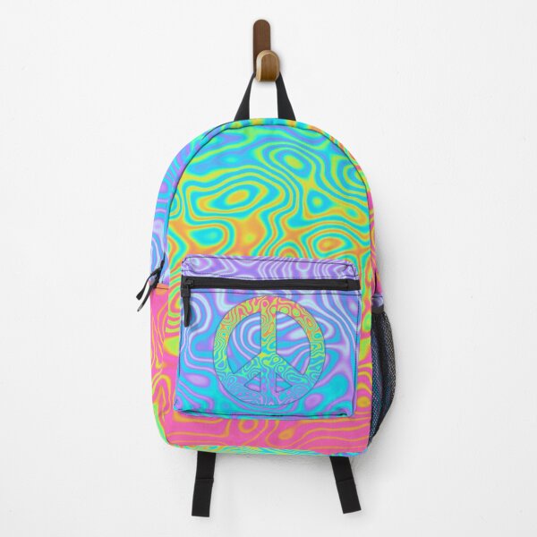 Item preview, Gradient Peace Symbol - Vibrant Color Transition Design designed and sold by CreaTwinkles.