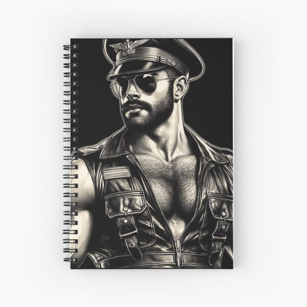 Item preview, Gay German Leather Daddy Berlin Leder Pride Tom of Finland Tribute Graphic Design designed and sold by ItsAKinkThing.