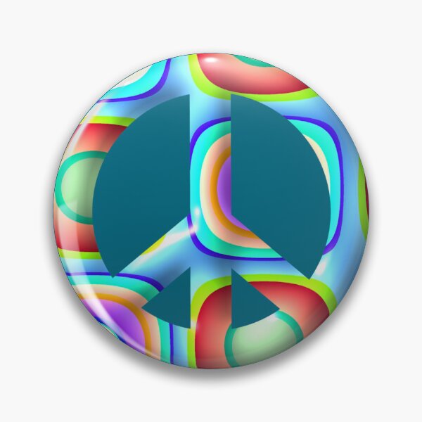 Item preview, 3D Peace Symbol – Bold and Modern Design designed and sold by CreaTwinkles.