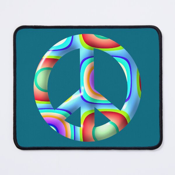 Item preview, 3D Peace Symbol – Bold and Modern Design designed and sold by CreaTwinkles.