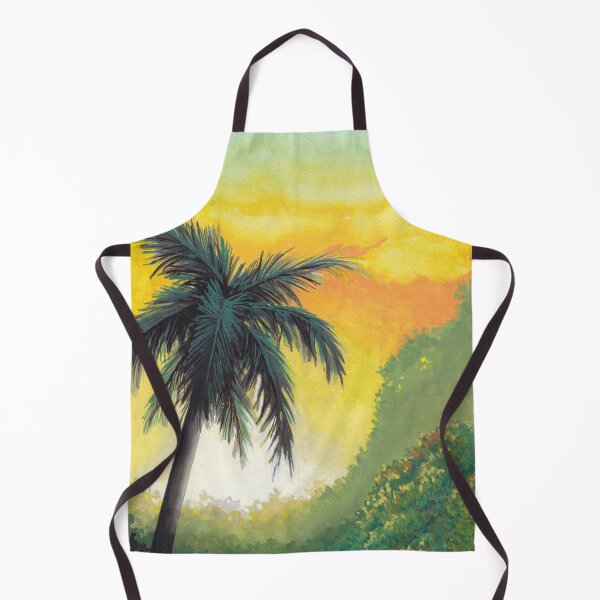 Item preview, Tropical Morning - Sunrise over the jungle. designed and sold by Kat Jones Art.