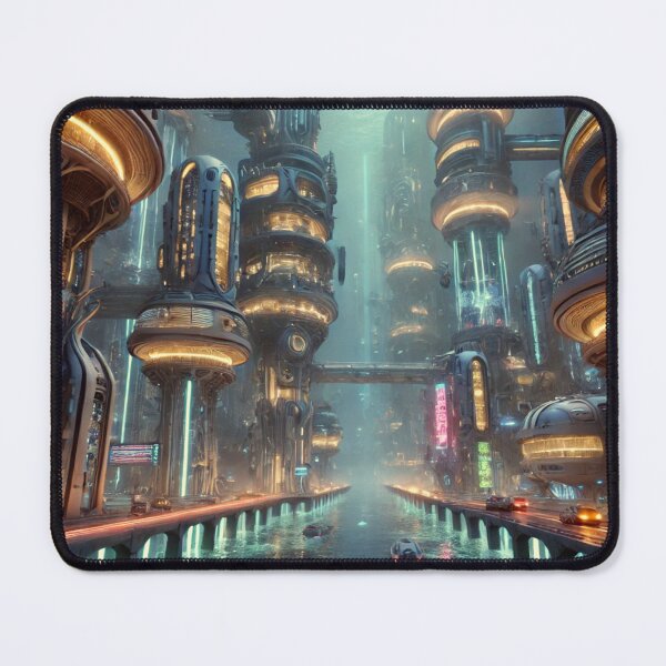 Item preview, Cyberpunk City under the Waves designed and sold by Eric Nagel.