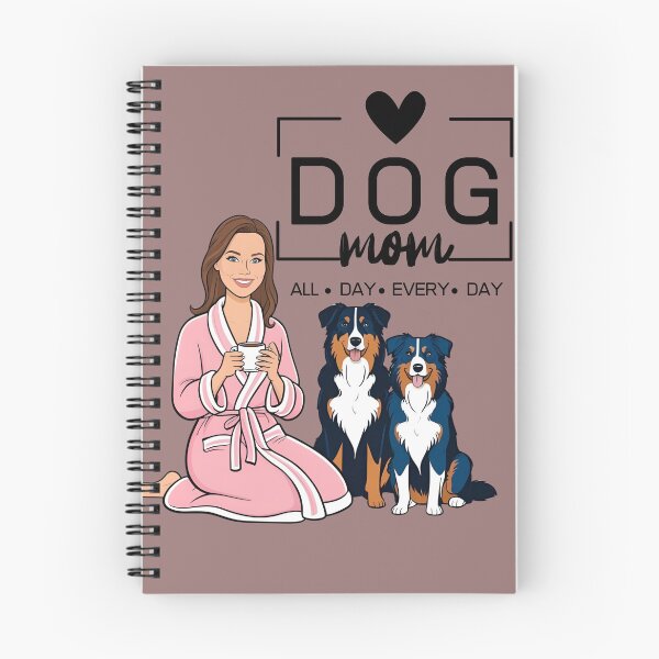 Item preview, Dog Mom All Day Every Day – Cozy Morning with an Australian Shepherd designed and sold by GoodyPaws.