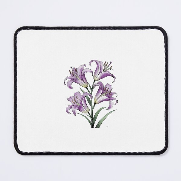 Item preview, Watercolor Purple Calla Lilly Flowers designed and sold by CrowsMoon.