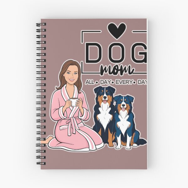 Item preview,  Dog Mom All Day Every Day – Cozy Morning with an Australian Shepherd designed and sold by GoodyPaws.