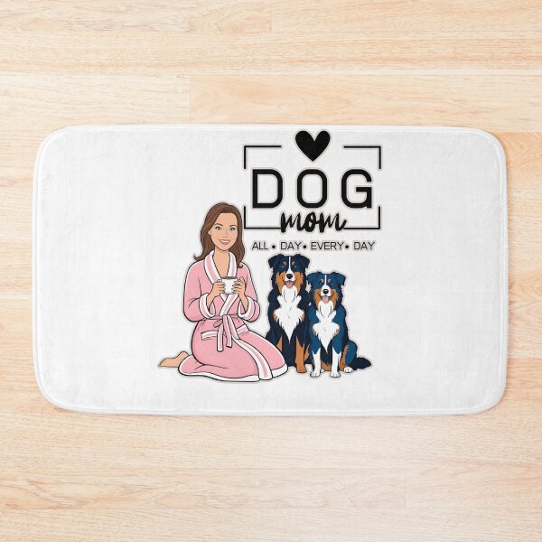 Item preview,  Dog Mom All Day Every Day – Cozy Morning with an Australian Shepherd designed and sold by GoodyPaws.