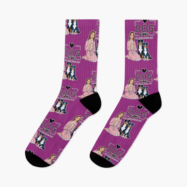 Item preview,  Dog Mom All Day Every Day – Cozy Morning with an Australian Shepherd designed and sold by GoodyPaws.