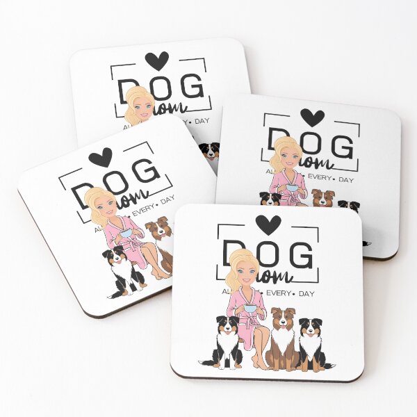 Item preview,  Dog Mom All Day Every Day – Cozy Morning with an Australian Shepherd designed and sold by GoodyPaws.