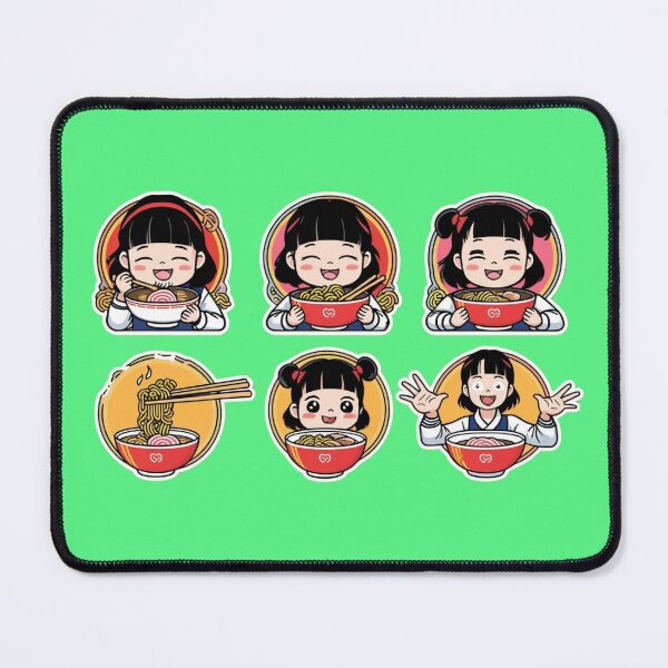Item preview, Ramen Lover Girl – Cute & Tasty designed and sold by Summer Sunshine.