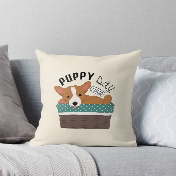 Item preview, 23 March Puppy Day - Wacky Holidays designed and sold by ChemicalXShop.
