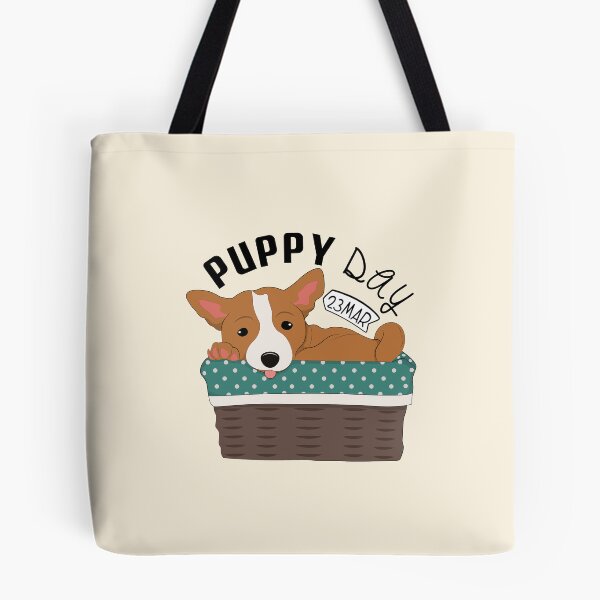 Item preview, 23 March Puppy Day - Wacky Holidays designed and sold by ChemicalXShop.