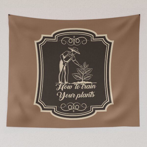 Item preview, How to train Your plants designed and sold by Milena R..