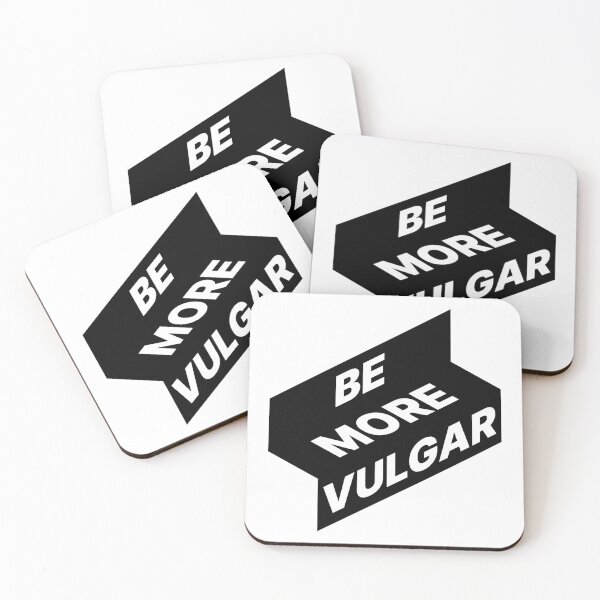 Item preview, Be More Vulgar Isometric Version designed and sold by PiranhaEatFashion.