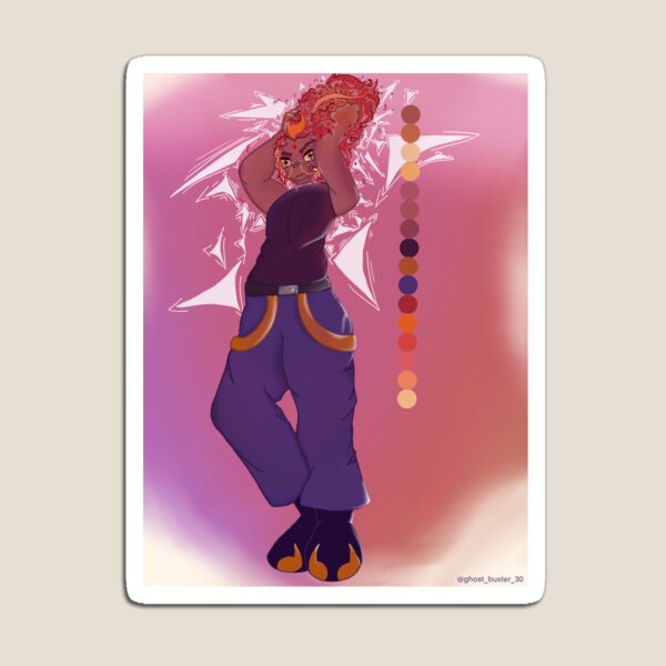 Item preview, Redson tying up his big hair! designed and sold by Ghost6laszlo.