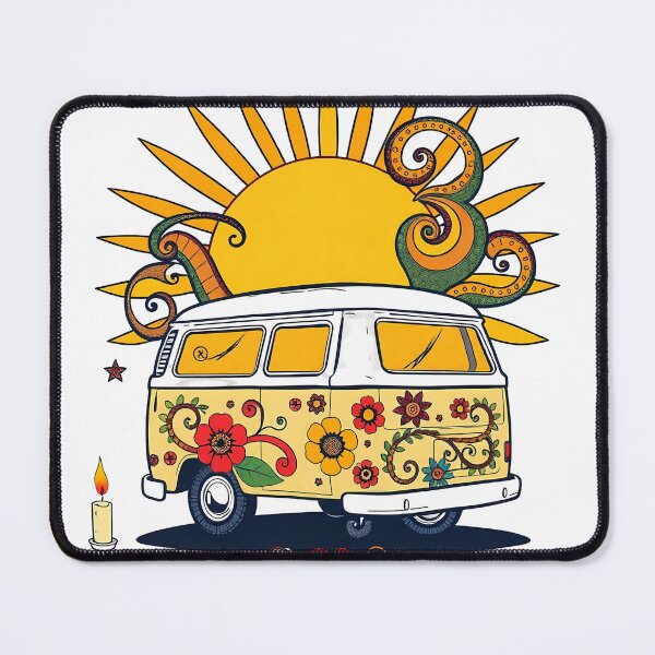 Item preview, Psychedelic Hippie Van Adventure designed and sold by Istyak7.