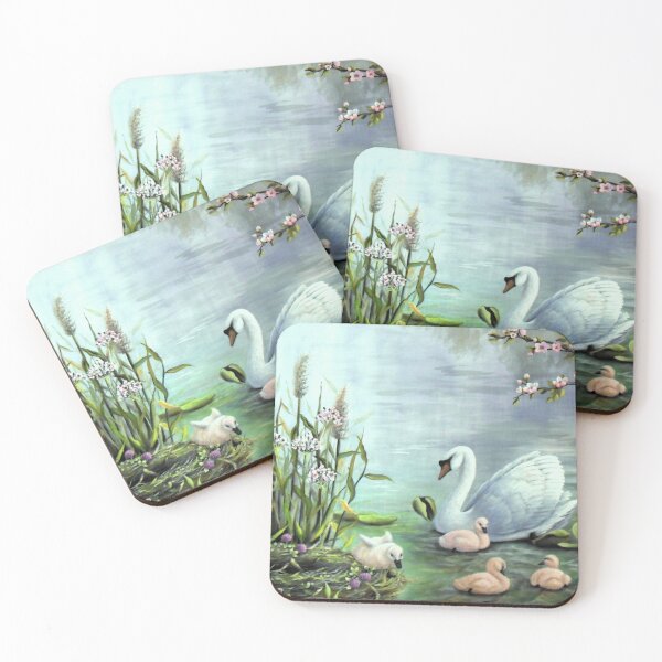 Item preview, swan family designed and sold by Naturzauber.