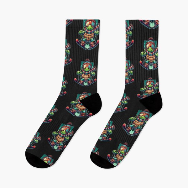 Item preview, Turtle Skiing designed and sold by JohnnyP-Store.