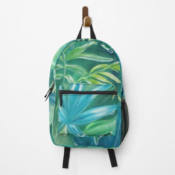 Item preview, Raindrops on jungle leaves designed and sold by Naturzauber.