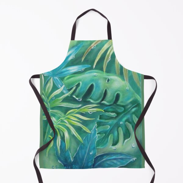 Item preview, Raindrops on jungle leaves designed and sold by Naturzauber.