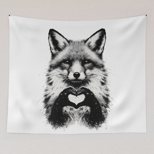 Item preview, All you need is love Fox designed and sold by svarupa.