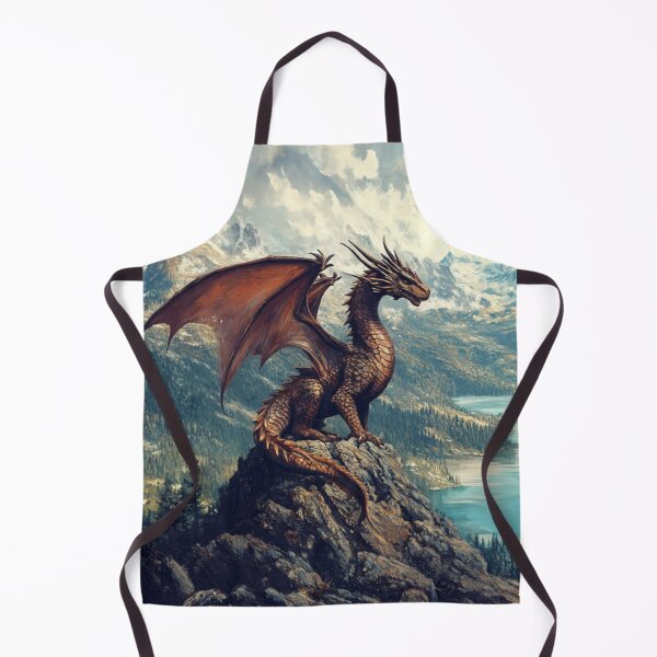 Item preview, Mithril Elder Dragon Mountains designed and sold by GrinGalore.