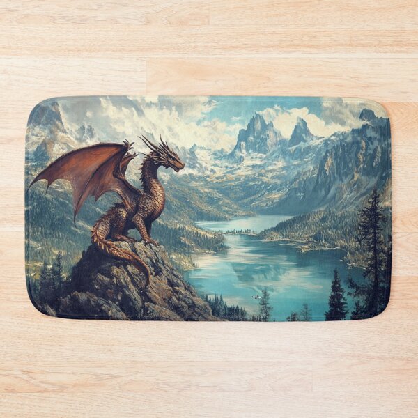 Item preview, Mithril Elder Dragon Mountains designed and sold by GrinGalore.