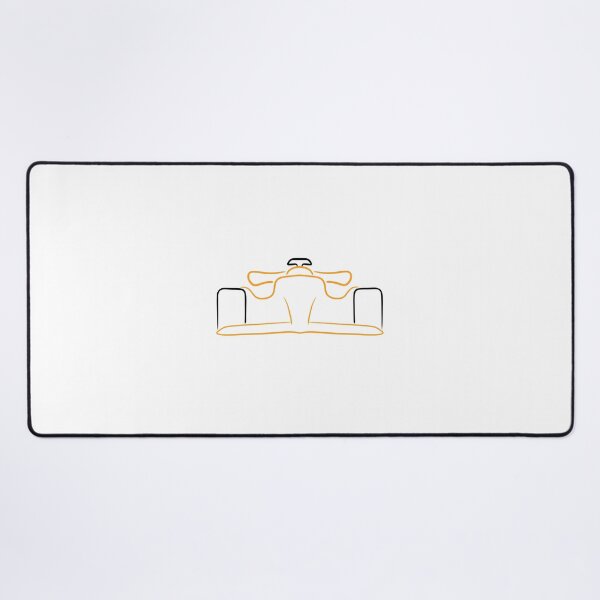 Item preview, Formula 1 Black & Orange Outline designed and sold by FLOdesignAUS.
