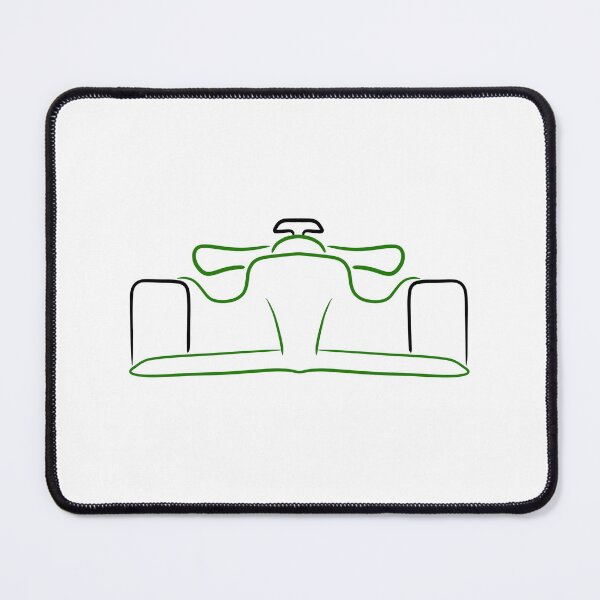 Item preview, Formula 1 Black & Green Outline designed and sold by FLOdesignAUS.