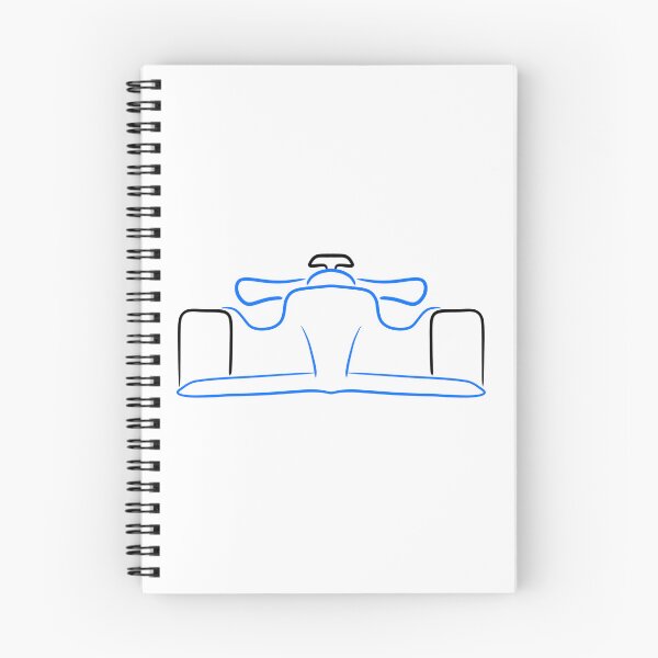 Item preview, Formula 1 Black & Blue Outline designed and sold by FLOdesignAUS.