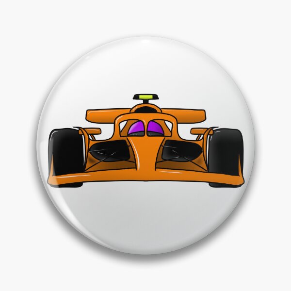 Item preview, Orange Formula 1 Racing car designed and sold by FLOdesignAUS.