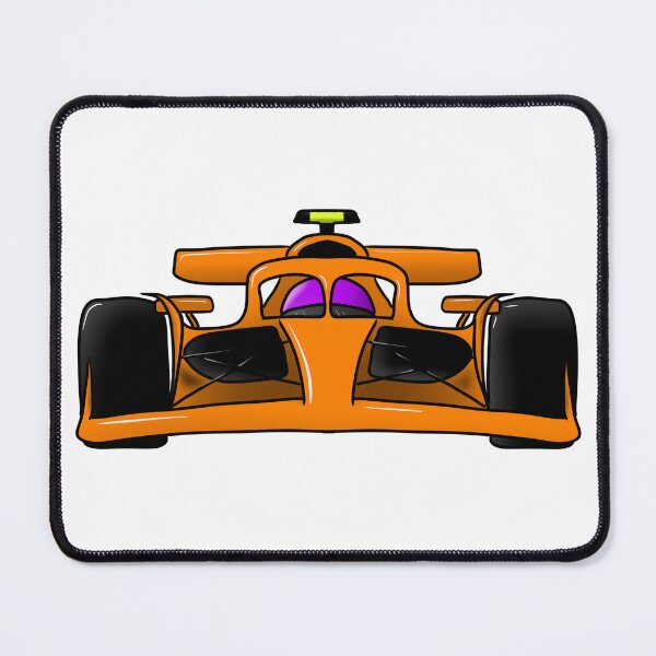 Item preview, Orange Formula 1 Racing car designed and sold by FLOdesignAUS.