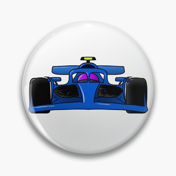 Item preview, Blue Formula 1 Racing car designed and sold by FLOdesignAUS.