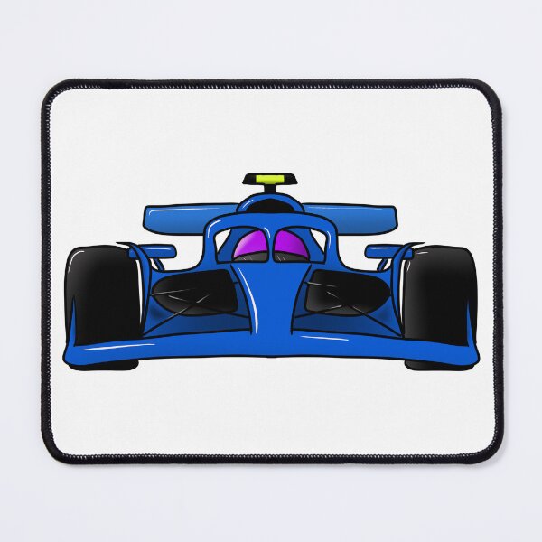 Item preview, Blue Formula 1 Racing car designed and sold by FLOdesignAUS.