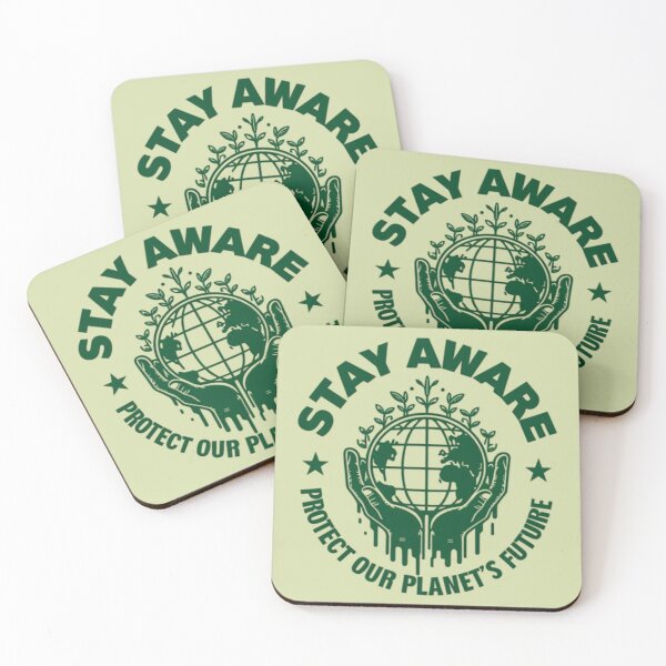 Item preview, Stay Aware Protect Our Planet's Future designed and sold by Aise06.