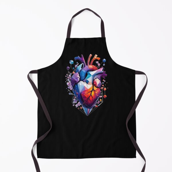 Item preview, Heart Overgrown with Florals, Anatomy Botanical Watercolor Illustration designed and sold by JohnnyP-Store.