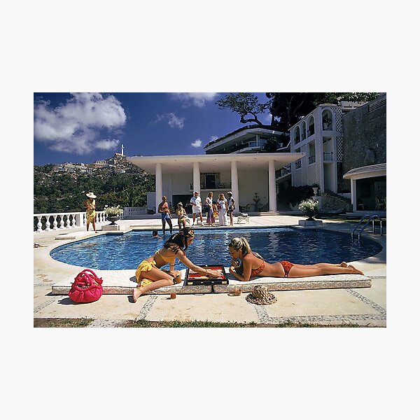 Item preview, plaing games in the side pool designed and sold by ronaldsnakor.