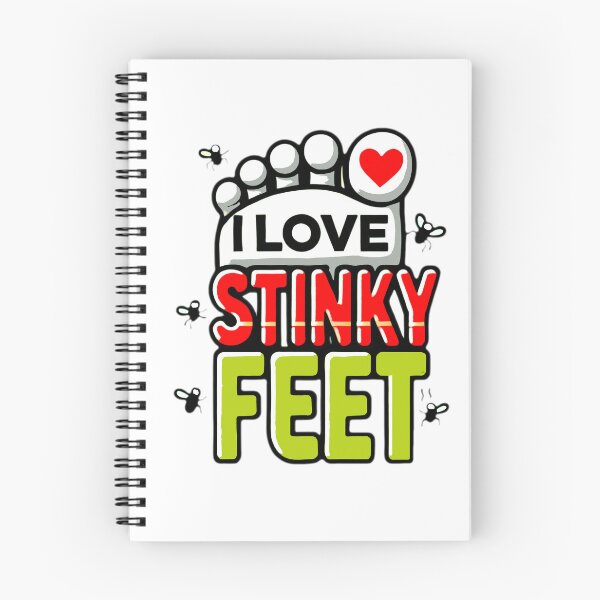 Item preview, I Love Stinky Feet Foot Barefoot Footprint Foot Smell designed and sold by JohnnyP-Store.