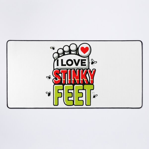Item preview, I Love Stinky Feet Foot Barefoot Footprint Foot Smell designed and sold by JohnnyP-Store.