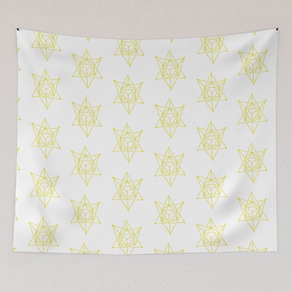 Item preview, Merkaba Sunny Yellow designed and sold by MagentaTwilight.