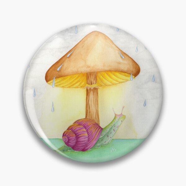 Item preview, Caracol con sombrilla designed and sold by Secret Garden Art .