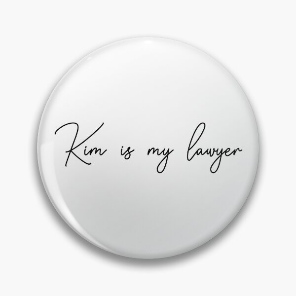 Item preview, Kim Is My Lawyer – handwritten style designed and sold by EmeraldeaDesign.