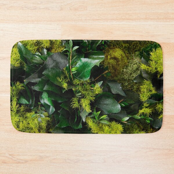 Item preview, Vertical Garden Oil Painting Art – Nature Inspired Botanical Art Print designed and sold by Flowerbox Studio.
