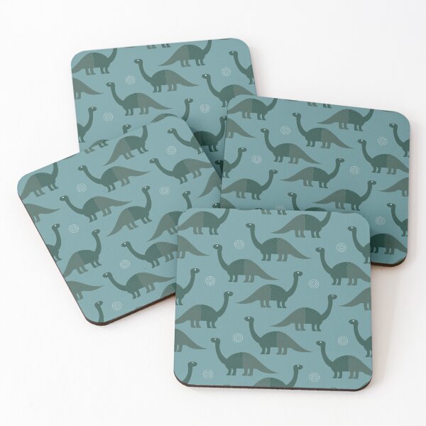 Item preview, Dinos on blue designed and sold by reneesillus.