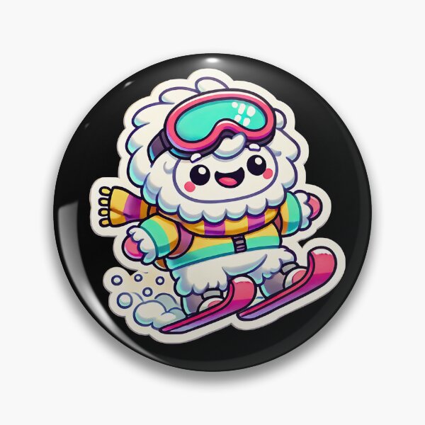 Item preview, Yeti Skiing designed and sold by JohnnyP-Store.