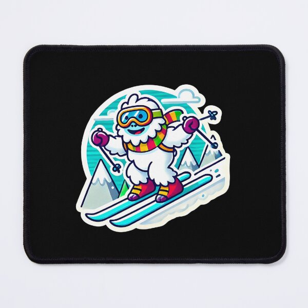 Item preview, Yeti Skiing designed and sold by JohnnyP-Store.