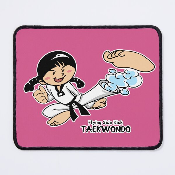 Item preview, Taekwondo Black belt Girl Kick Perfect Gift for Taekwondo lover. designed and sold by Memanao.
