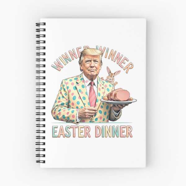 Item preview, Winner Winner Easter Dinner, Easter Trump designed and sold by Ivanbrockhouse.
