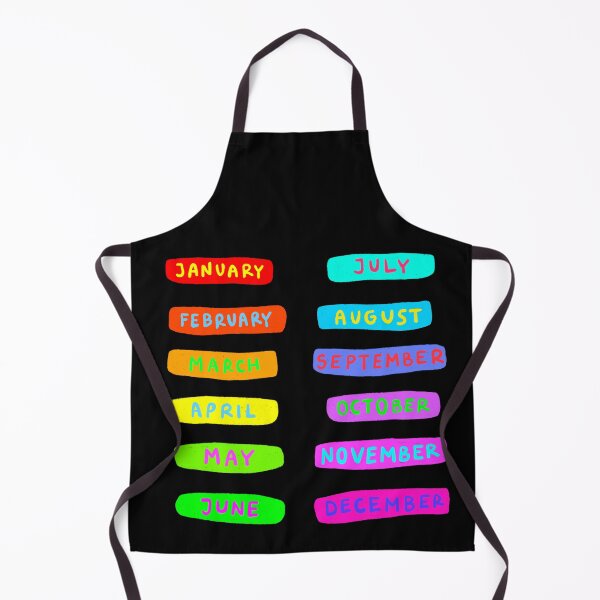 Item preview, Months of the Year designed and sold by IHateDumplings.