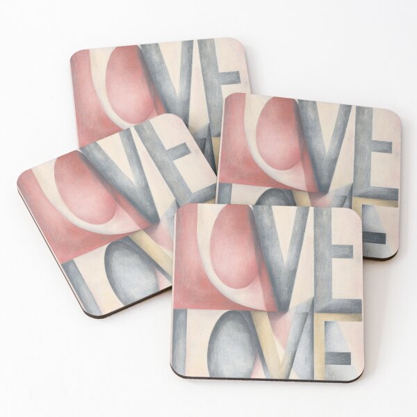Item preview, Vibrant love art with bold text designed and sold by anytka.