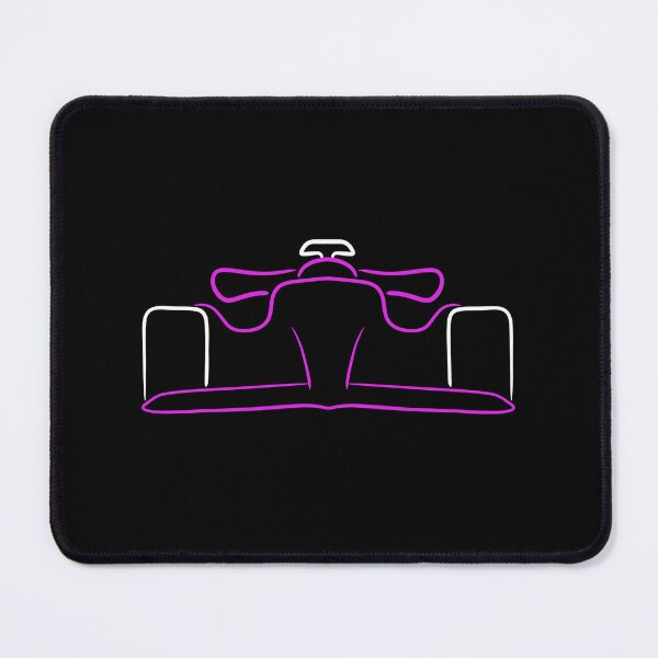 Item preview, Formula 1 Pink & White Outline designed and sold by FLOdesignAUS.